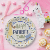 Happy Fathers Day Papieren Bordje (Feest)
