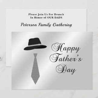 Happy Fathers Day Pet Grey Dot Stropdas Family Bru Kaart