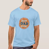 Happy Father's Day Shirt - Retro Badge (Voorkant)