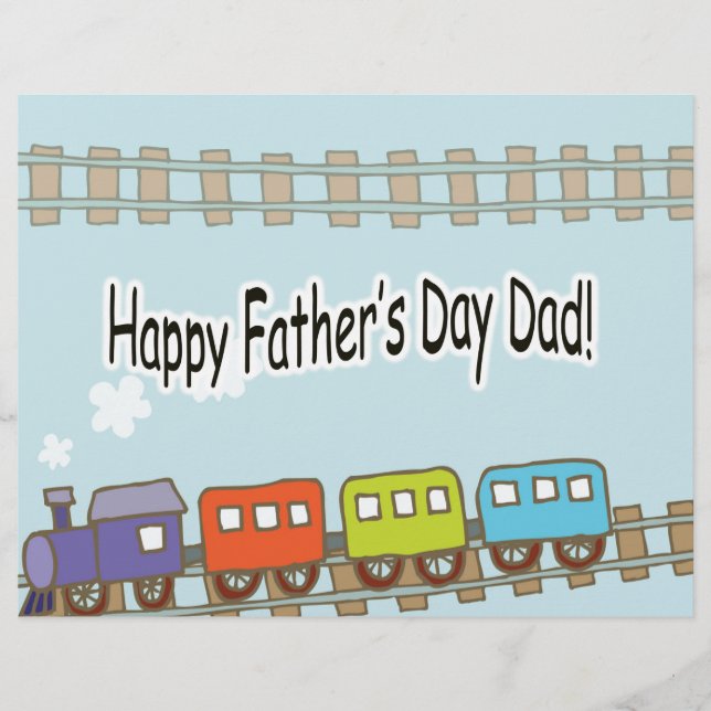 Happy Fathers Day Train (Voorkant)