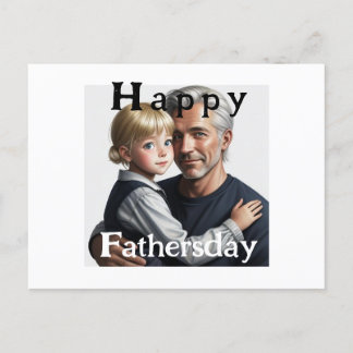 Happy Fathersday. Fijne vaderdag Briefkaart