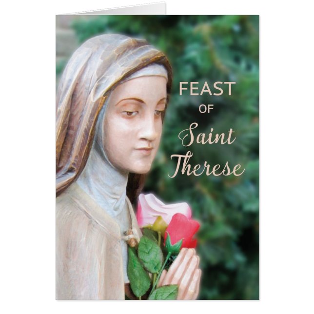 Happy Feast of St. Therese, Roos (Voorkant)