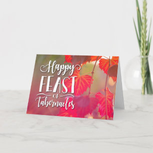 Happy Feast of Tabernacles Card Feestdagen Kaart
