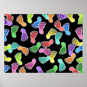 Happy Feet-achtergrond Poster