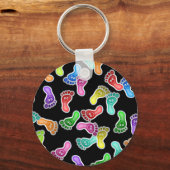 Happy Feet-achtergrond Sleutelhanger (Voorkant)