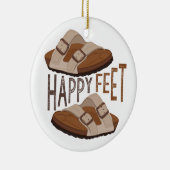Happy Feet Keramisch Ornament (Rechts)