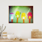 Happy Fellas' Poster (Keuken)