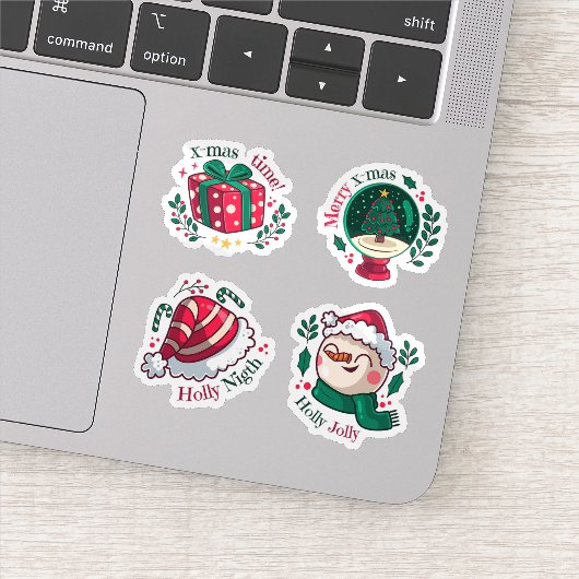 Happy festive sticker collection (Detail)