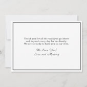 Happy Fête des pères 3 Photo Collage Carte de vaca (Dos)