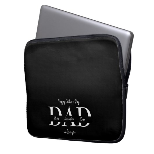 Happy Fête des pères Custom Electronics sac (devant gauche)