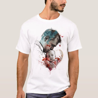 Happy fête des pères mans T-shirt uk