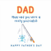 Happy Fête des pères Sticker (Devant)