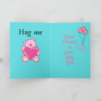 Happy First Birthday Kaart