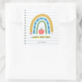 Happy First Day of School Sticker Terug naar Schoo (Tas)