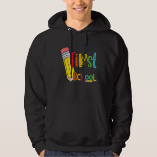 Happy First Day Of School Teacher Back To School S Hoodie