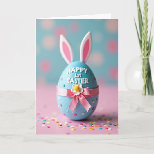 Happy First Easter Egg Card Kaart (Voorkant)