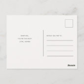 Happy First Ever Moederdag Cute New Mam Briefkaart (Achterkant)