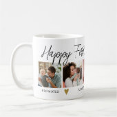 Happy First Moederdag Grandma 5 Photo Collage Koffiemok (Links)