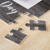 Happy First Moederdag Photo Wood Keepomwille Heart Legpuzzel (Zijkant)