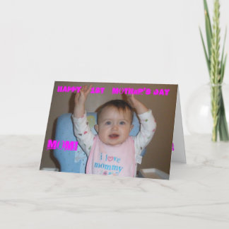 Happy first Mothers Day MOM! Kaart