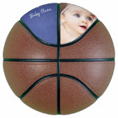 Happy First Vaderdag 2 Photo Collage Blue Basketbal (Rechts)