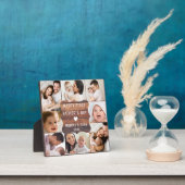 Happy First Vaderdag 8 Fotocollage Hout Fotoplaat (Insitu)