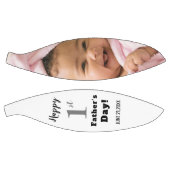 Happy First Vaderdag Custom Photo Basketbal (Panelen)