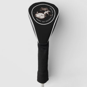 Happy First Vaderdag Sonogram Photo Golf Club Golfheadcover