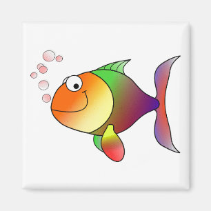 Happy Fish Magneet