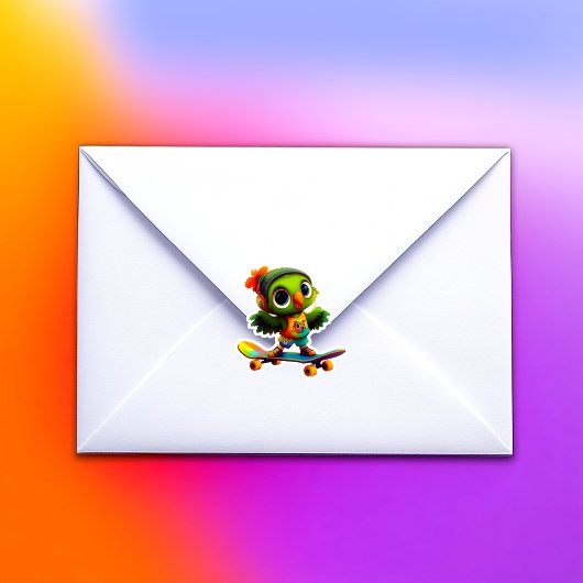 Happy Flappy Vinyl Sticker