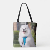 Happy Floofer Ty - All-Over Canvas tas (Achterkant)