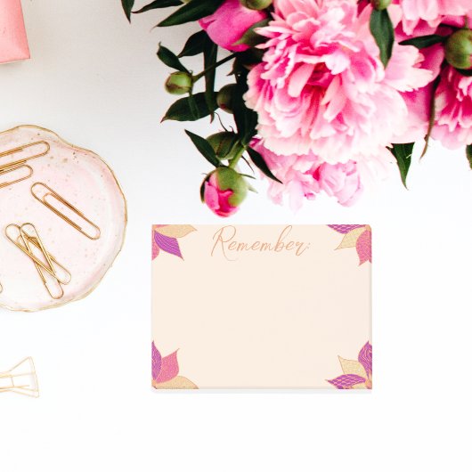 Happy Flower Post-it® Notes