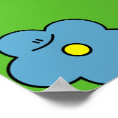 Happy Flower print (Hoek)