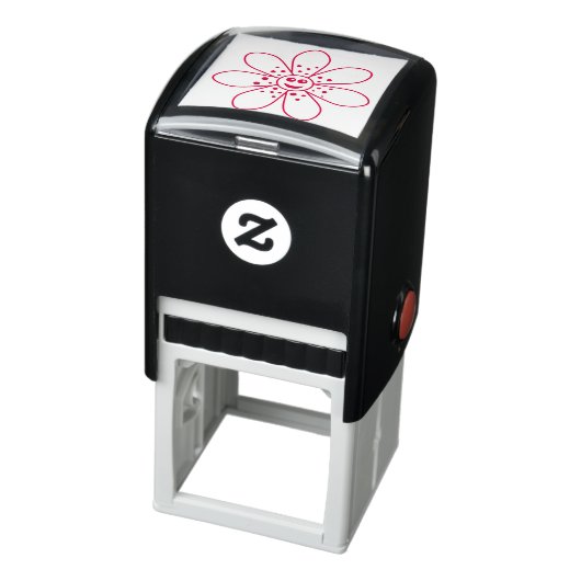 Happy Flower Self-Inking Stamp Zelfinktende Stempel (Product)