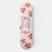 Happy flower Skateboard (Recto)