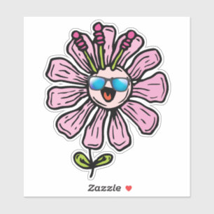 Happy Flower Sticker