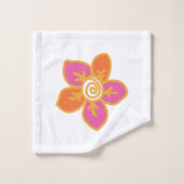 Happy Flowers Bad Handdoek (Wasdoekje)