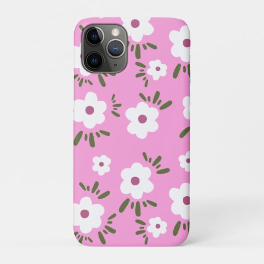 Happy Flowers Case-Mate iPhone Case (Achterkant)