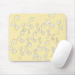 Happy Flowers - Geel - Cute Muismat