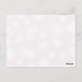 Happy Flowers Happy Birthday Briefkaarten (Achterkant)