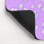 Happy Flowers - Lavender - Cute Muismat (Hoek)