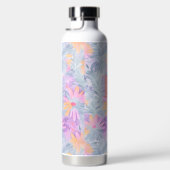 Happy Flowers Pastels Geen Plastic Waterfles (Rechts)