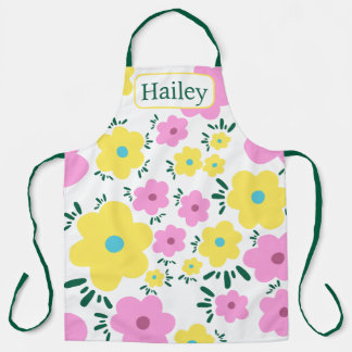 Happy Flowers Schort