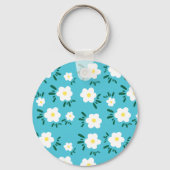 Happy Flowers Sleutelhanger (Achterkant)