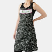 Happy Flowers Zwart Schort (Insitu)