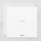 Happy Flying Easter Eggs Feestdagenkaart (Achterkant)