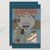 Happy Food Briefpapier (Voorkant / Achterkant)