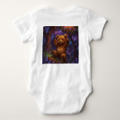 Happy Forest Teddy Bear Art Romper (Achterkant)