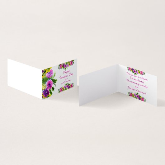 Happy Founder's Day Folding Kaart (Binnen en buitenkant)