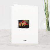 Happy Fourth of Juli Birthday Kaart (Achterkant)